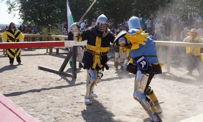 Medieval combat championship draws fighters from around the world