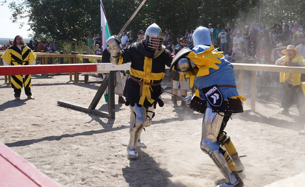 Medieval combat championship draws fighters from around the world