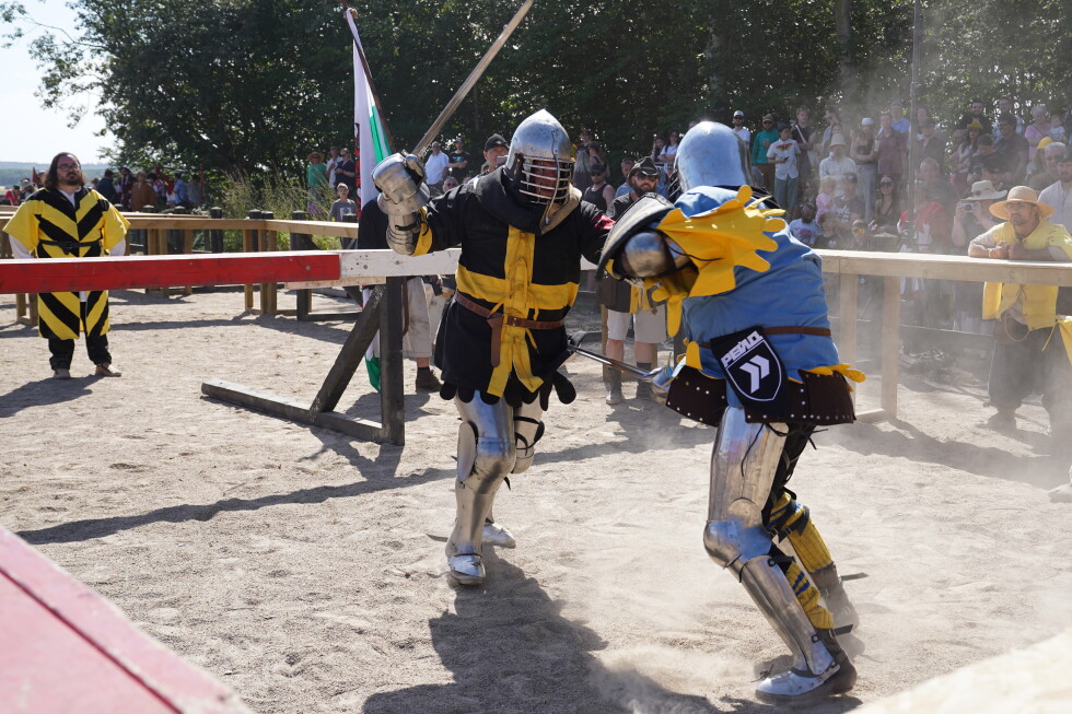 Medieval combat championship draws fighters from around the world