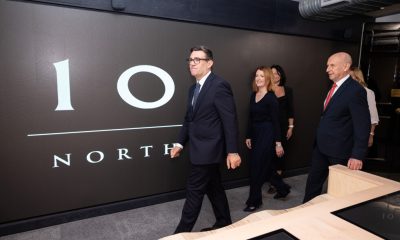 New UK leader Andy Burnham caps a busy first week with a part-time office move to Manchester