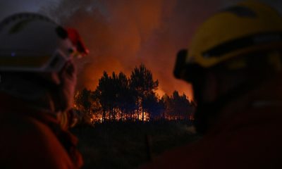 A heat wave threatens to reignite France’s mega-fire near Bordeaux
