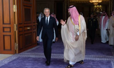 Canada's Carney defends his trip as he visits Saudi Arabia