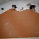 Museum spreads peanut butter on floor to honor late artist