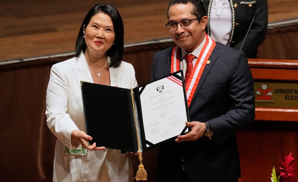 Fujimori's party wins Senate presidency in Peru before presidential inauguration