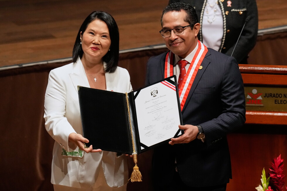 Fujimori's party wins Senate presidency in Peru before presidential inauguration