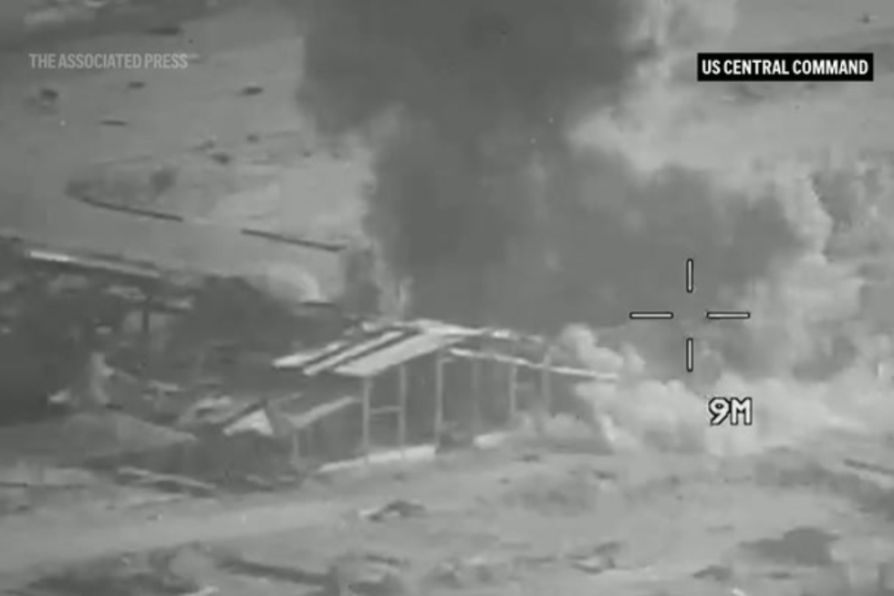 US strikes Iran and Bahrain warns of incoming fire