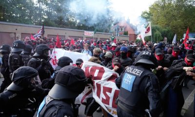Alternative for Germany party convention to elect leaders as opponents protest