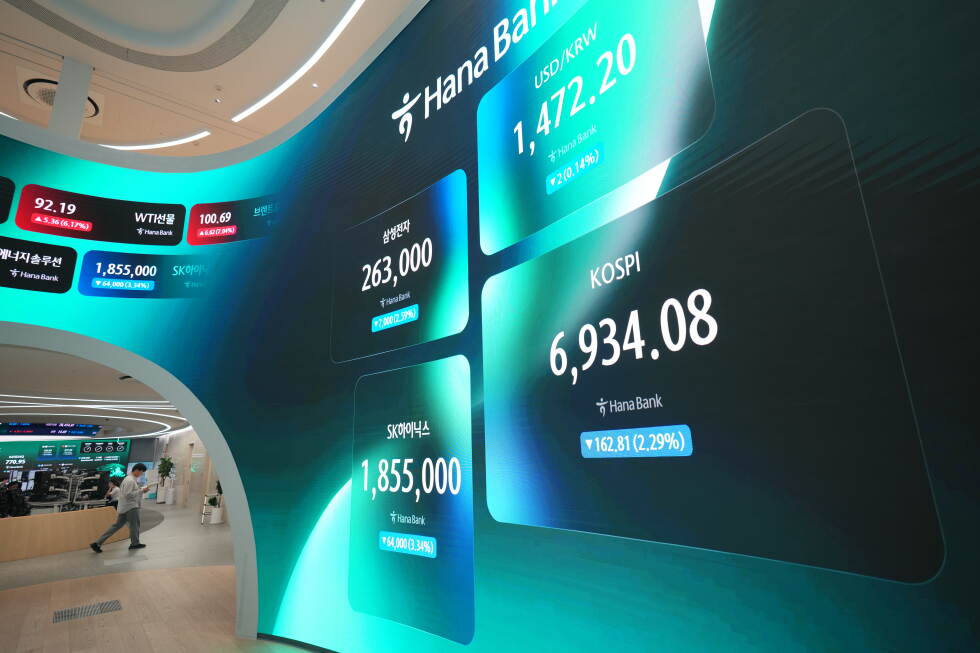 Asian markets skid as Brent crude trades near $100