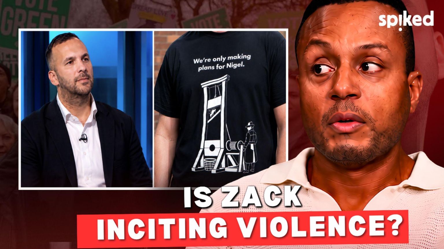 Zack Polanski: an incitement to murder Nigel Farage?