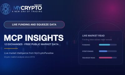MyCryptoParadise Launches MCP Insights: Free Live Crypto Funding Rates and Squeeze Probability Across 12 Exchanges