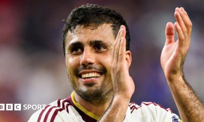 Rodri playing for Spain