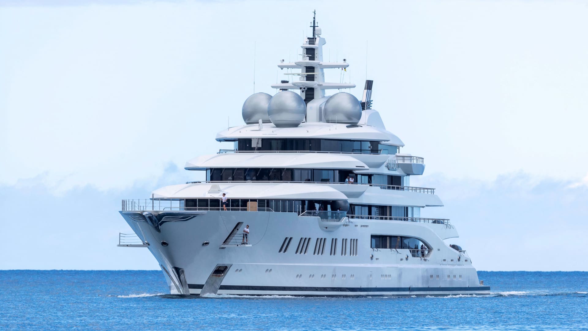 Megayacht Amadea sold for $187M to Dubai billionaire with Trump ties