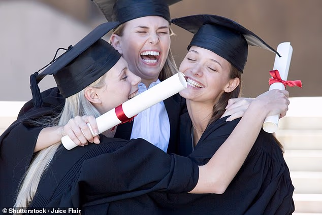Degree courses with some of the worst employment records in the country will be trying to scoop up students in Clearing on A-level Results Day this week (file picture)