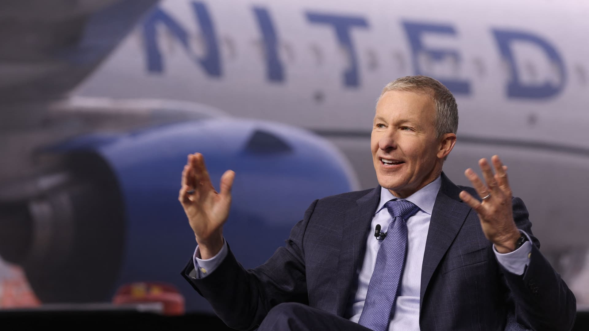 United Airlines CEO Scott Kirby talks about the future from JFK to AI