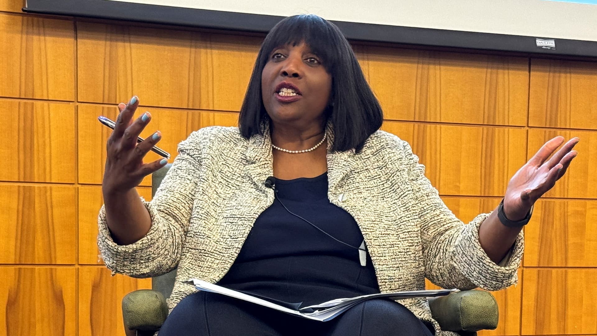 Fed Governor Cook says she's 'prepared to act' on rate hike to address inflation