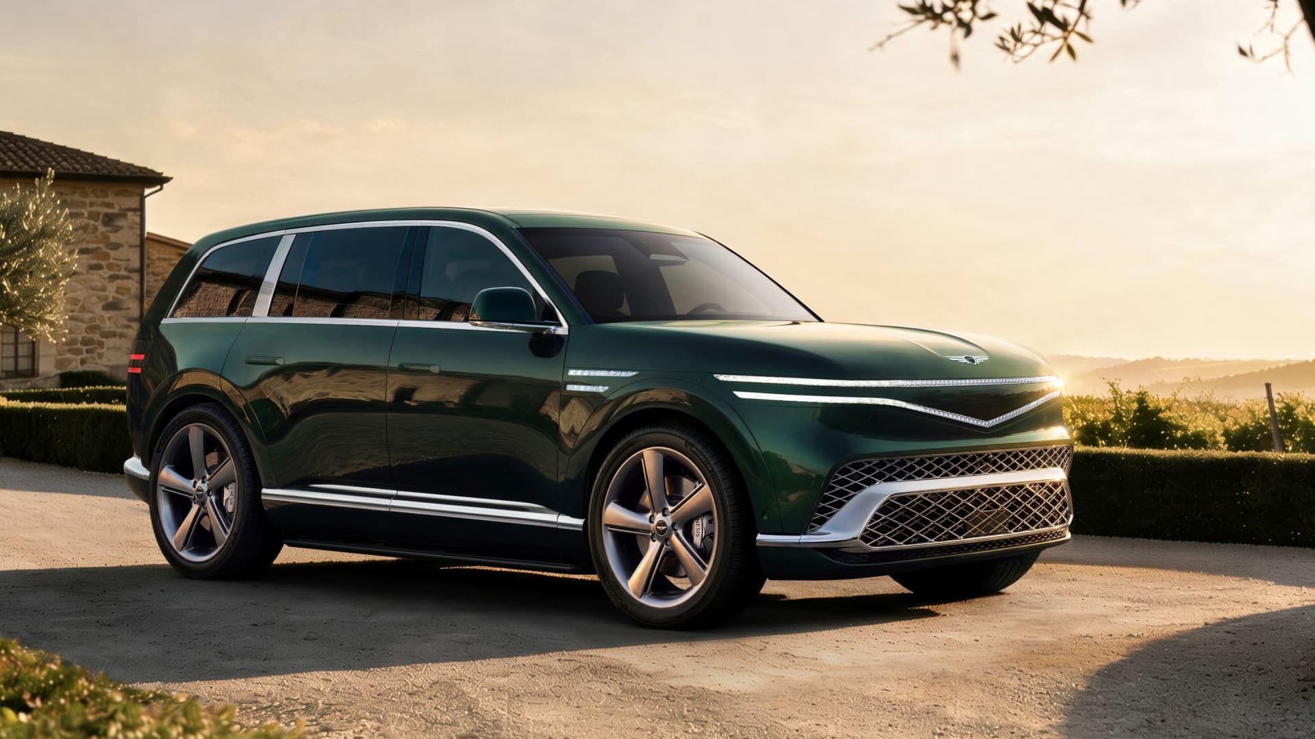 Hyundai reveals new all-electric flagship SUV