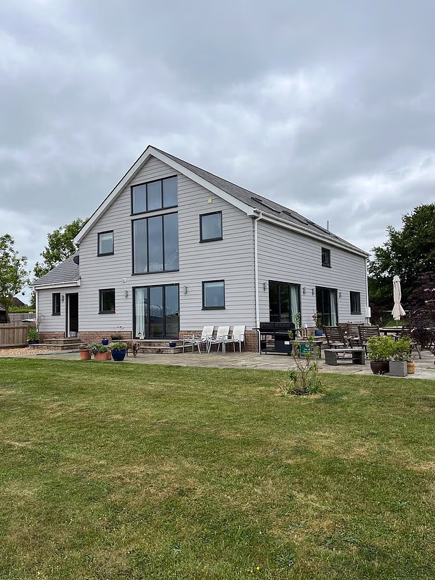 The three-bedroom property in Great Abington, Cambridgeshire, was supposed to be a two-storey commercial building to house a stallion semen collection centre and laboratory, with a small first floor flat for staff