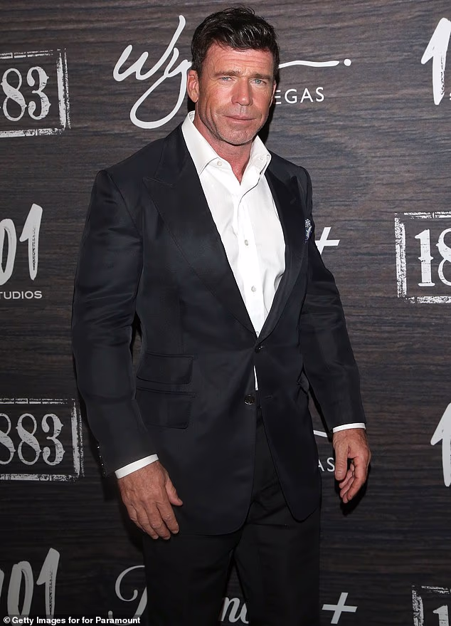 Yellowstone creator Taylor Sheridan has confirmed that a once touted possible spin-off 6666 has been scrapped. Above, Sheridan in 2021