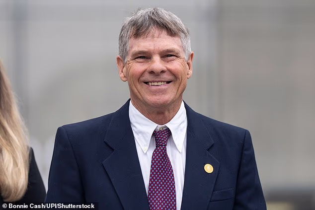 David Hearn (pictured), the former Olympian accused of vandalizing Donald Trump's restored Lincoln Memorial Reflecting Pool, has had his charges dismissed