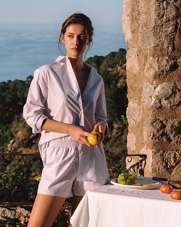 No one does relaxed chic better than the Italians. Shirt, £59 and shorts, £47, intimissimi.com