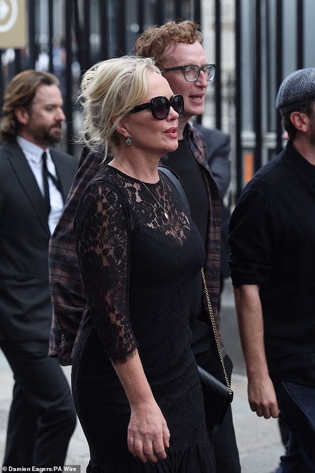 The Commitments star Angeline Ball  joined Steve Coogan and Gerry Adams at the funeral of Oscar-winning Irish musician Glen Hansard at St Patrick's Cathedral, Dublin on Tuesday
