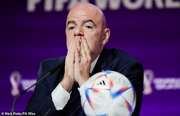 Gianni Infantino has been accused of blackmail by Jordan FA president Prince Ali bin Hussein