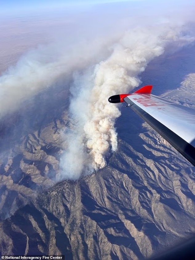 The Seven Cabins Fire has been burning in the Capitan Mountain Wilderness since May 14th when a medical transport plane crashed en route to Sierra Blanca Regional Airport, killing all four crew members on board