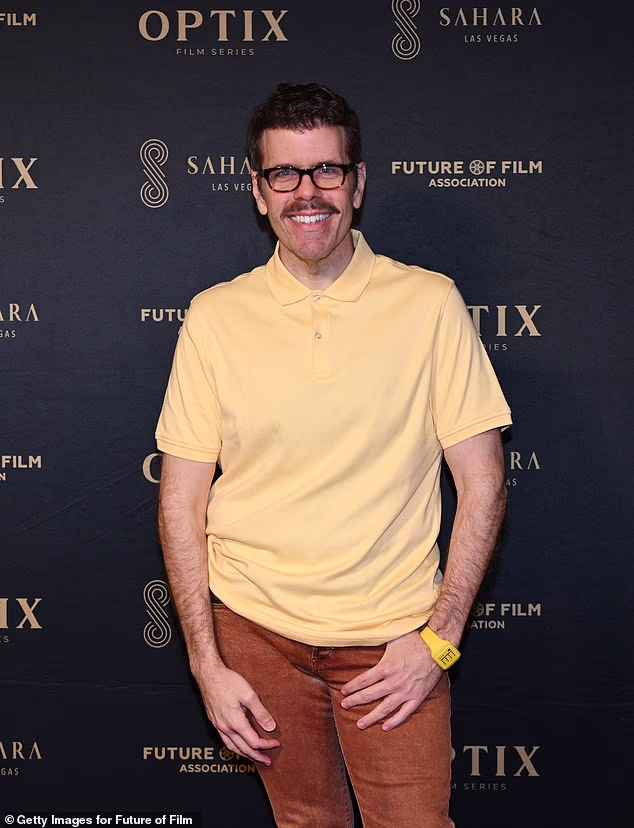 Perez Hilton's family released a statement as they spoke out for the first time since the Internet personality was hospitalized following a TikTok livestream which saw him self-harming with a knife on Tuesday night; he is pictured August 2025