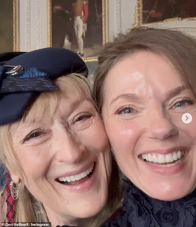 Geri Halliwell, 54, left fans stunned as she revealed her very unlikely friendship with Hollywood royalty Meryl Streep, 77, on Thursday