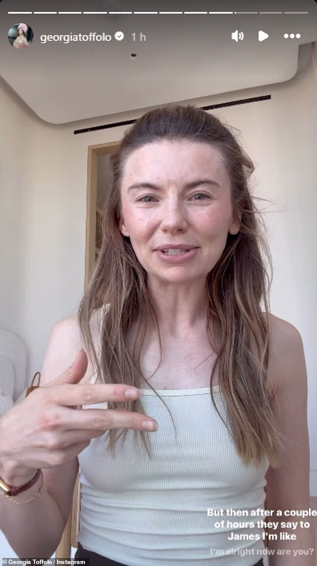Georgia Toffolo has revealed her 'struggle' to deal with not falling pregnant after a year of trying.