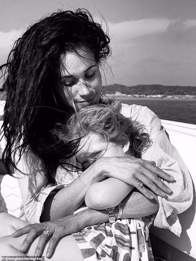 Meghan Markle said her daughter Lilibet (pictured) made her feel brave