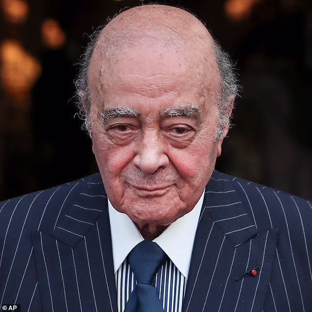 Businessman Mohamed Al Fayed died in 2023 without answering for his abuses