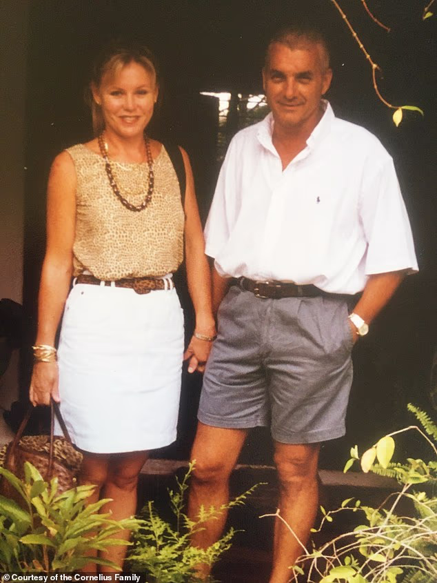 British businessman Ryan Cornelius (now 72) was arrested in Dubai 18 years ago over a $500M bank loan used to fund a luxury development project. Ryan is pictured with wife Heather