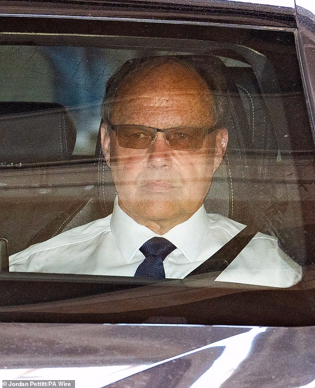 Murderer Glyn Razzell has been photographed in public for the first time in more than 20 years amid a legal battle over whether he can be released from prison (Pictured: August 11, 2026)