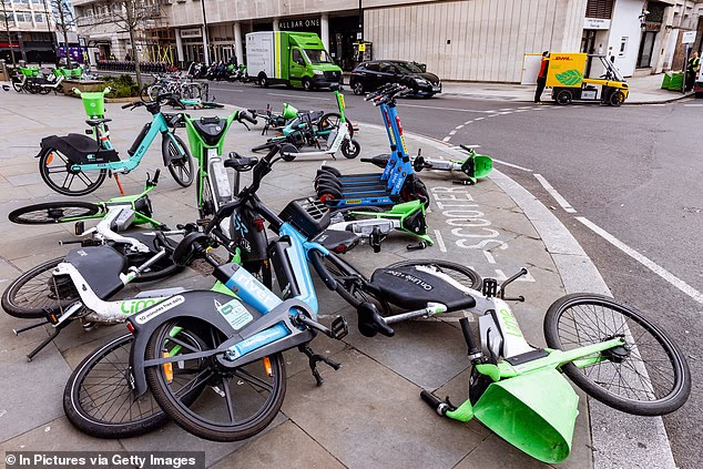E-bikes on pavements present hazards for pedestrians, especially for the disabled and elderly. 'Where are Health And Safety when you really need them?' writes Peter Hitchens