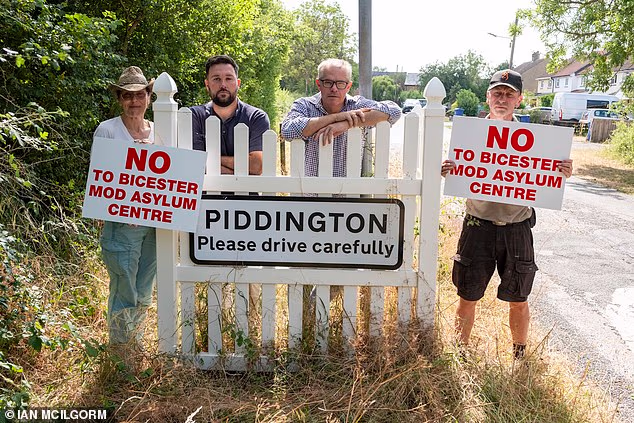 Piddington, a tiny village in Oxfordshire, is about to have 1,250 adult male asylum seekers put in a nearby Ministry of Defence site thanks to this Labour Government