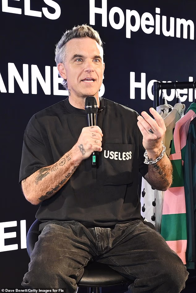 Robbie Williams has revealed he's been diagnosed with 'a little bit of autism,' and admitted he still struggles with 'intrusive thoughts'