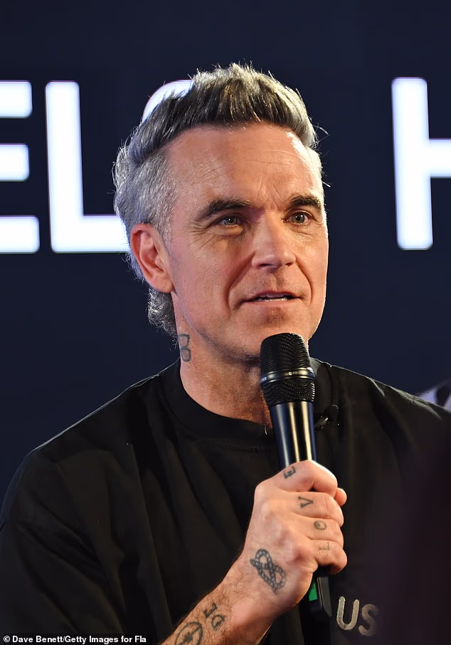 Robbie Williams revealed he was diagnosed with autism, exclusively reported by the Daily Mail