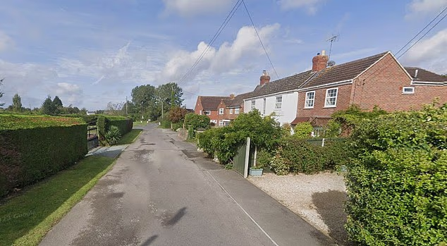 A murder investigation has been launched after a woman aged in her 90s died in a house fire in Elmgrove Road West in Hardwicke, Gloucestershire (pictured)