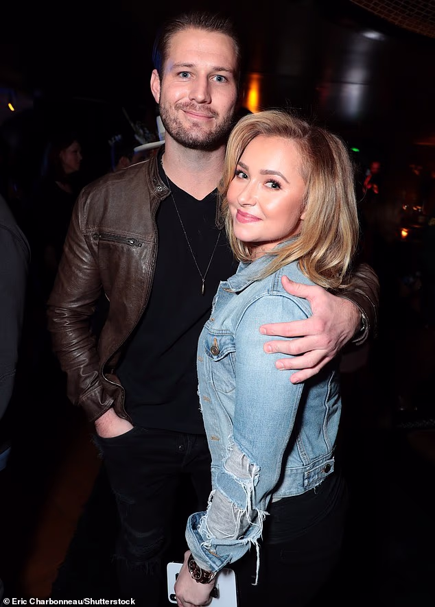 Hayden Panettiere and her on-off boyfriend Brian Hickerson in Los Angeles in December 2018