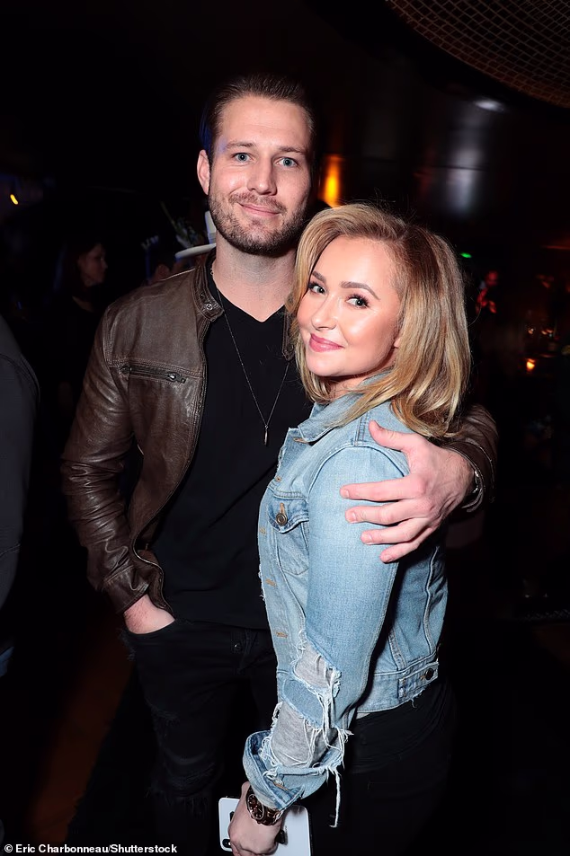 Hayden Panettiere flew from Los Angeles to South Carolina with her on-off boyfriend Brian Hickerson, just a day before she died, according to reports (above in 2018)