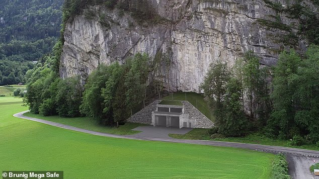 The firm is digging caverns in the Brünig massif