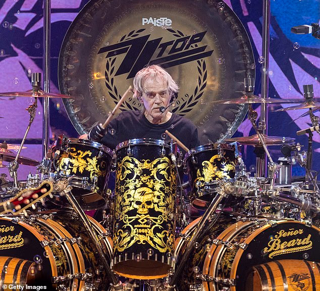 Frank Beard, the longtime drummer for rock group ZZ Top, has died at age 77.