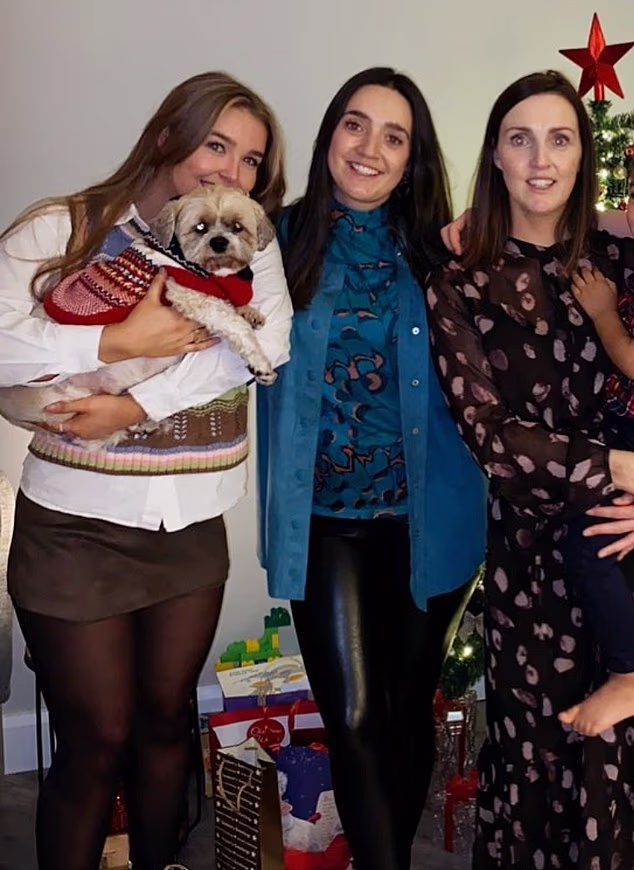 Left to right: Ella Hendricken, Niamh Kinsella and Alma Kinsella, who all sustained catastrophic injuries after a crash on an Irish motorway that killed five teenage boys 'who boasted about joyriding days before smash'