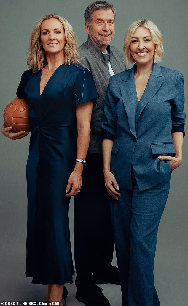 Gabby Logan, Mark Chapman and Kelly Cates were announced as presenters of the show in January