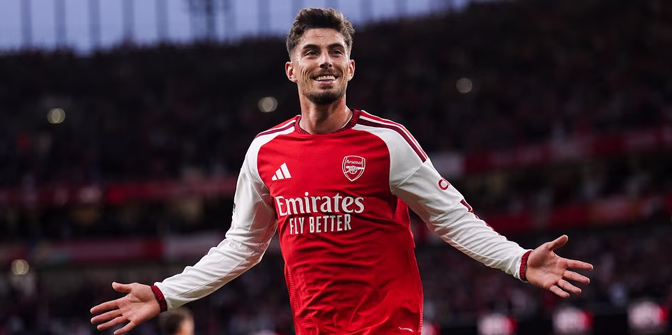 Arsenal vs Coventry - Premier League LIVE: Reigning champions take early lead through Kai Havertz as Mikel Arteta's men begin their title defence against top-flight new boys