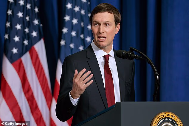 Trump's son in law Jared Kusher has been serving as an unofficial adviser in the president's second term