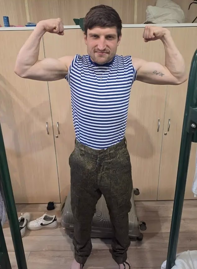 Bradley Townsend, 33, from Barnsley, travelled to Russia in April of this year to join Putin's army