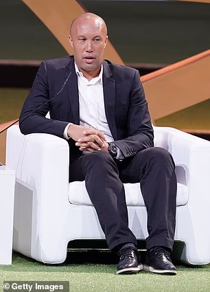 Mikael Silvestre (pictured) is leading calls for Gianni Infantino to step down as FIFA president