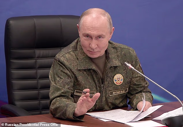 Putin has told Britain to reverse its 'hostile line' on Ukraine or Russia could hit UK military targets